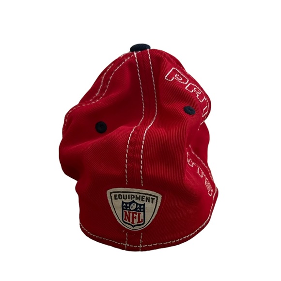 Mens NFL Reebok Red & Gray New England Patriots Hat - Picture 4 of 5